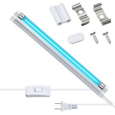 UV Germicidal Lamp 1 Pack 253.7nm Ozone Free 6 Watt UVC for Sterilization NEW