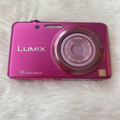 Panasonic LUMIX DMC-FH7 ピンク 本体のみ 美品 USED Panasonic Lumix DMC-FH7 Pink Camera Body Used Excellent