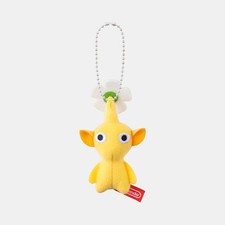 Official Nintendo Store Japan Exclusive Pikmin Yellow Mascot Plush Keychain Bag