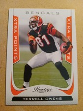 2011 Prestige Xtra Points Orange Terrell Owens #45