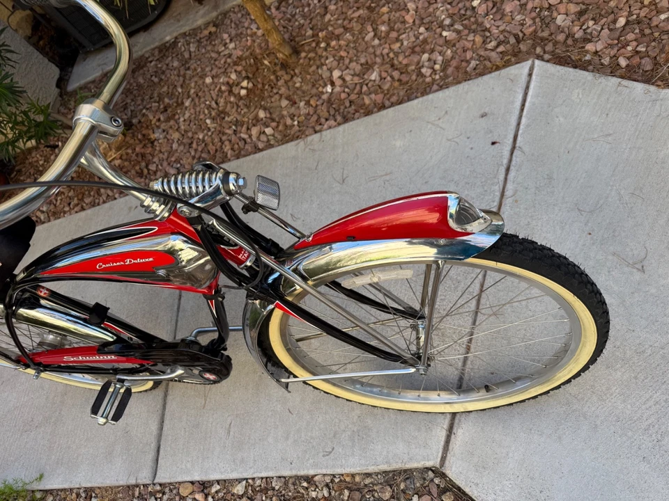 Schwinn Bike Cruiser Deluxe 100 Year Anniversary Bicycle 1995 - Excellent - Image 2 of 4