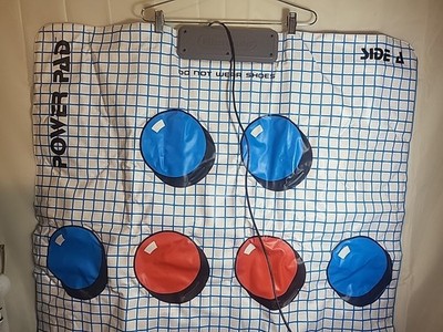 Vintage 1988 Original Nes Nintendo Power Pad Accessory Controller Mat