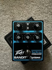 Peavey Bandit® Supreme Teal Stripe Preamp Pedal