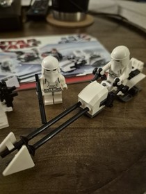 Lego Star Wars 8084 Snowtrooper Battle Pack With All Pieces And Instructions