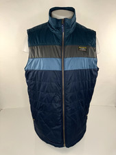 LL BEAN - Mens Packable Quilted Zip Mens L TALL Vest - EXCELLENT