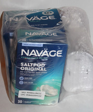 Navage Essentials Bundle - Nasal Irrigation System Nose Cleaner, 30 Pods Caddy