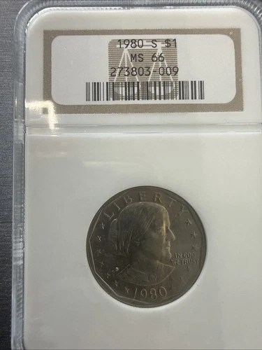 1980-S Susan B Anthony Dollar — photo from the most recent tracked eBay sale