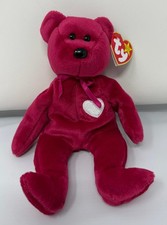 NEW w/ Tags - TY Beanie Babies Valentina the Bear - 1999 Retired