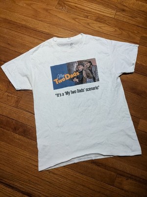 Men's My Two Dad's Scenario Missing? Wild T-shirt sz M