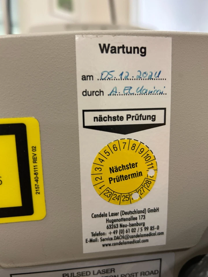 Candela Vbeam Perfecta PDL Laser - Bild 4 von 4