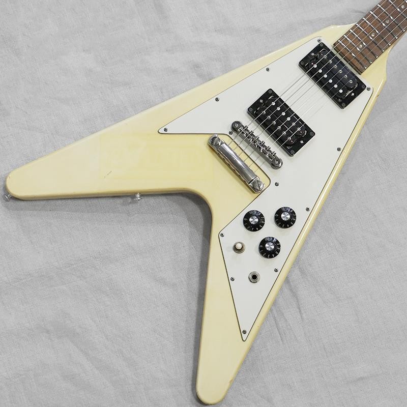 Gibson グレコ　flying v 1983 Greco Super Real FV60 Flying V White | Guitar Chimp
