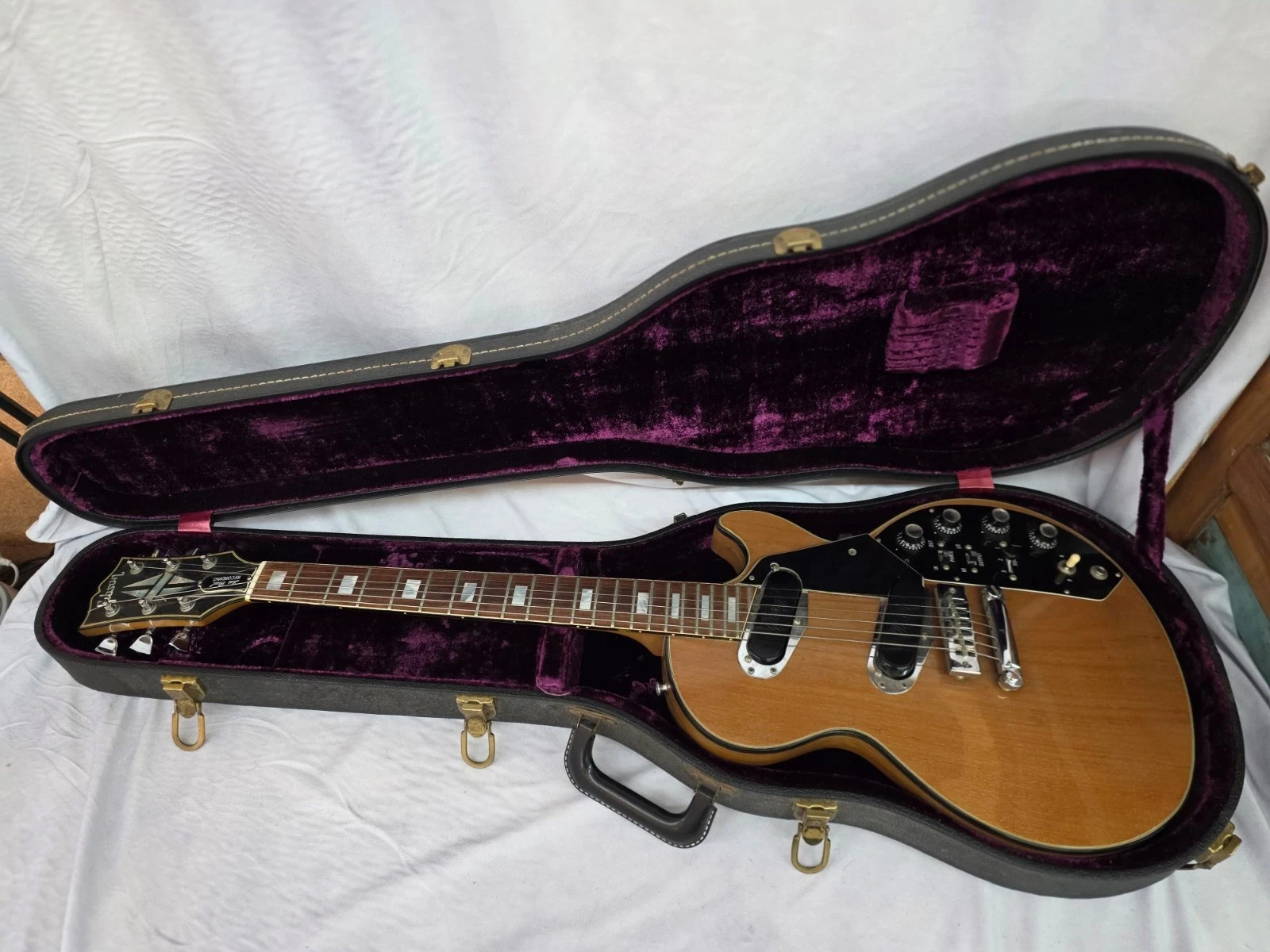 Beautiful Gibson Les Paul Recording Model Guitar Early 1970's Serial # 548835