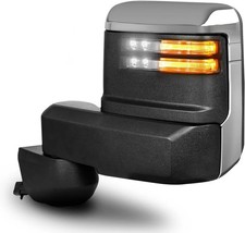 Driver Side Towing Mirror for 2500HD 3500HD GMC Chevy 2020-2025 Silverado/Sierra