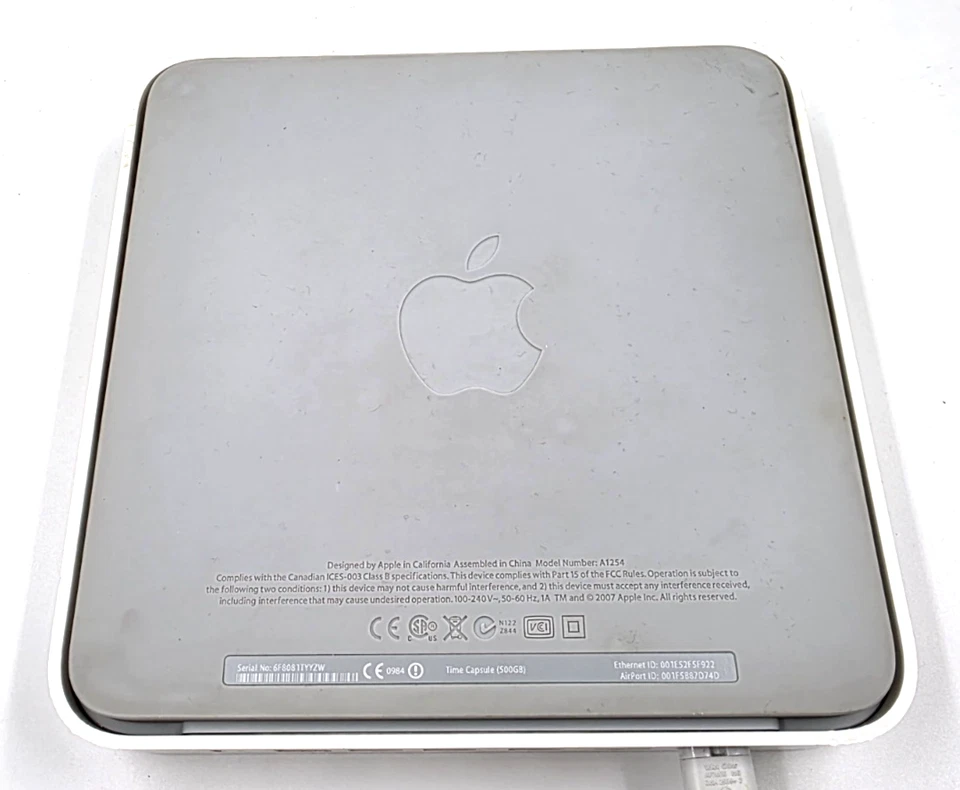 Apple Time Capsule A1254 | 500GB HDD Modell 2007 Festplatte| Ungetestet ✅ - Bild 4 von 4