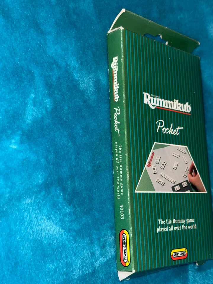 Rummikub - Spears - Magnetic Pocket Edition - Board Game - 1992 - Complete - - Image 2 of 4
