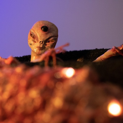 BATH ALIEN. ART TOY FIGURINE NIGTH LAMP. UNIQUE PIECE - 第 11/11 張圖片