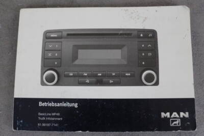 MAN Radio Basic Line MP48 Truck Infotainment Betriebsanleitung ''2009''  Handbuch