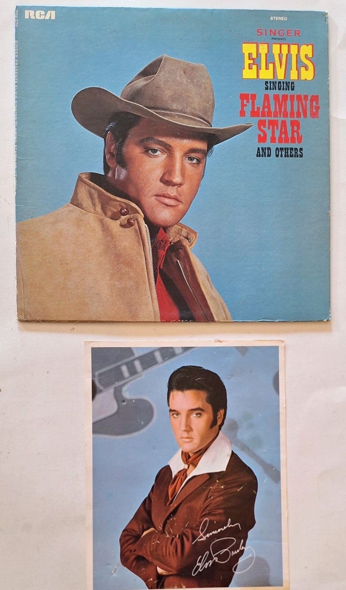 Elvis Presley, Singer presents Elvis Singing Flaming Star With