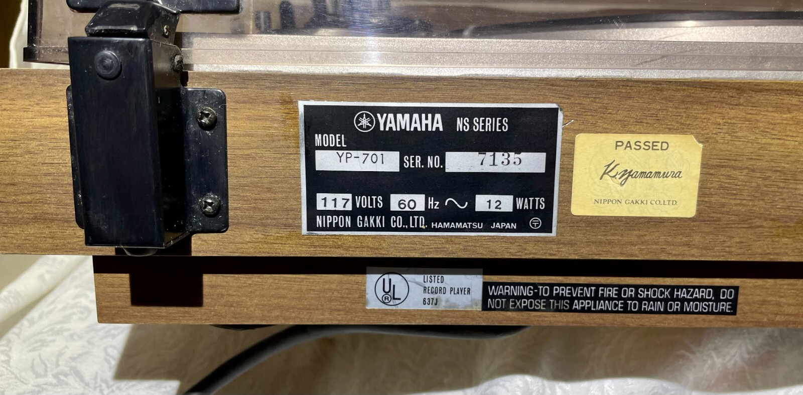 vintage stereo system with turntable, speakers and reciever