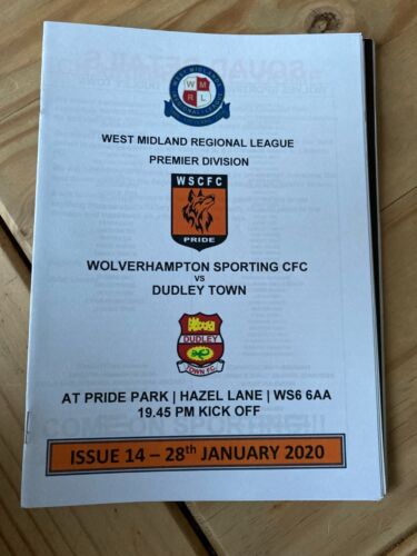 Dudley Town programas HOME & AWAY años 80 1990 2000 West Midland League + Copa - Imagen 94 de 98