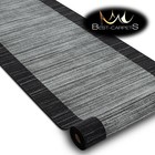 Runner Rugs, STREIFEN gray, NON-slip, Modern, strips Width 57cm-133cm extra long
