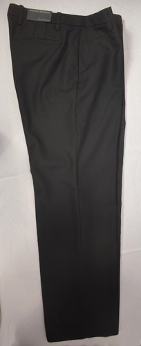 Pantalon taille haute droit 100 % laine Banana Republic 4P noir Lido neuf avec étiquette 150 $ #773624 - Photo 10/12