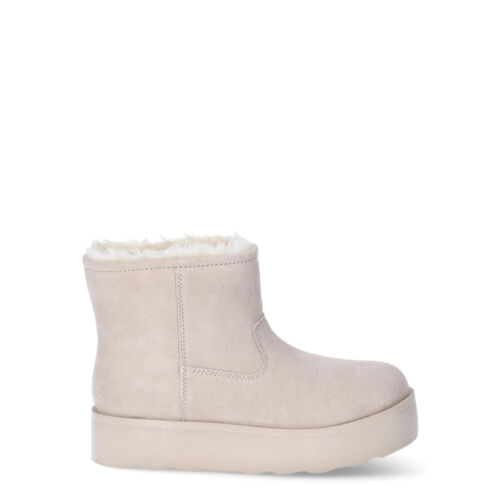 Time and Tru Women's size 9 Genuine Suede Platform Cozy Boots color SAND NEW - Picture 13 of 15