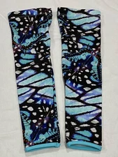 Sassy Cyclist Sassy Sport 4 way stretch flat-locked seem arm warmers SzM