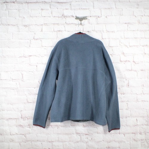 LL Bean Men's Katahdin Gun Metal Sherpa Fleece Pullover Sweater Size XXL - Picture 7 of 8