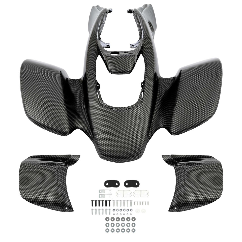 Honda Four-wheeler Mud Flaps KUAFU Front & Rear Fender Kit For