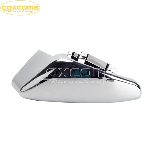 Chrome Side Battery Fairing Covers for Suzuki Boulevard M109R VZR1800 2006-2022 - Picture 8 of 9