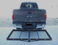 Duel Purpose:Ultra Tow Steel Cargo Carrier, with 4-Bike Rack, 500 lb + Cargo bag