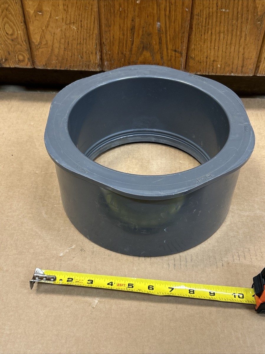 10” x 8” PVC Schedule 80 Reducer Bushing Spigot X Socket SPEARS