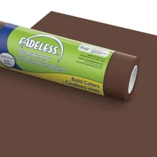 Pacon PAC57028 Fadeless Paper Roll, 48" Width, 12' Length, Brown 1 Roll