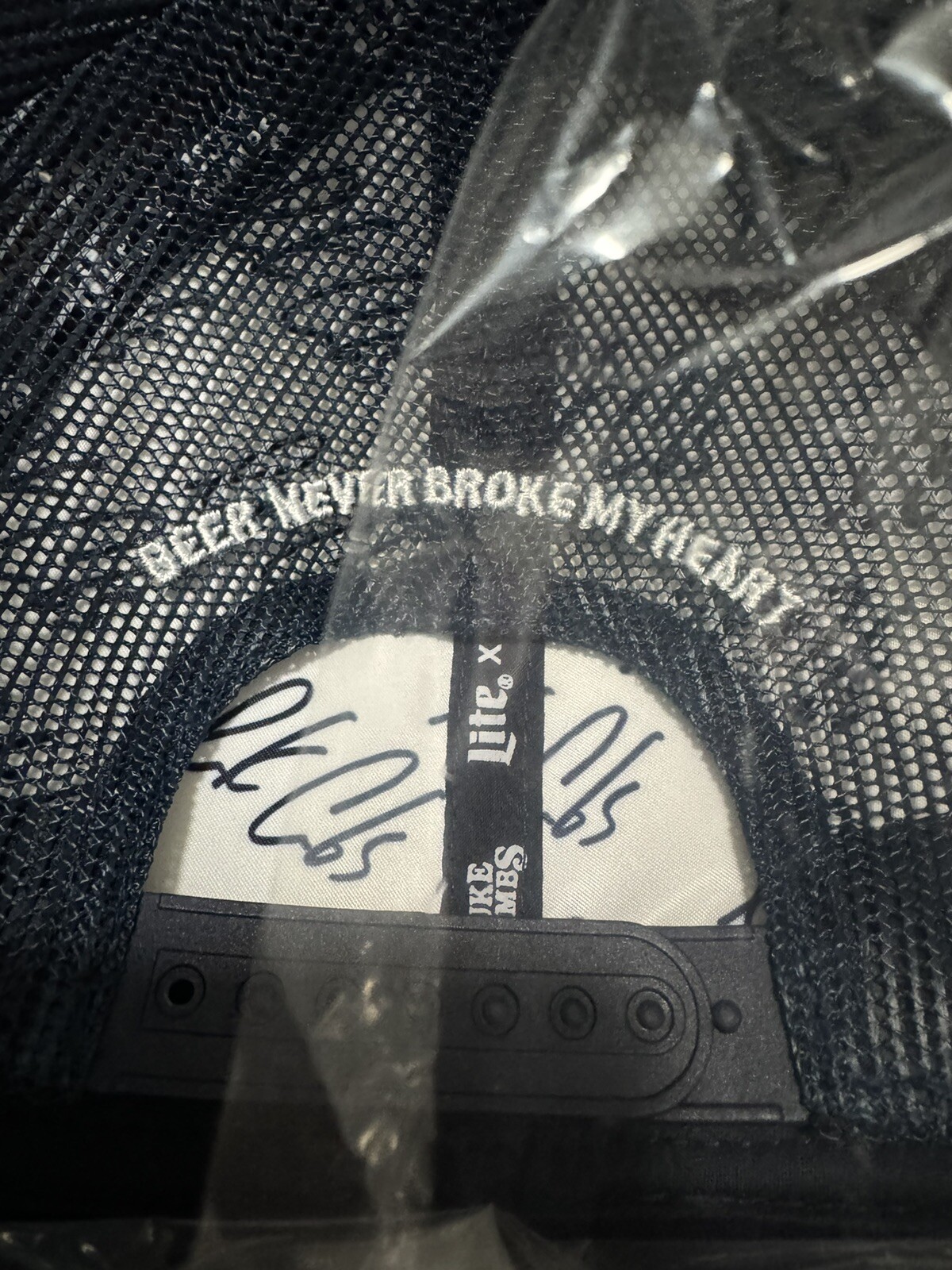 Miller Lite x Luke Combs Tour Trucker Hat (IN HAND) Free Shipping