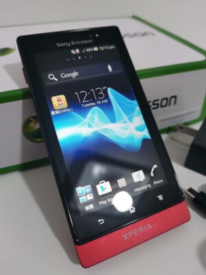 99%N EW Sony Xperia sola MT27i Unlocked 3G Android 8GB Cell Phone