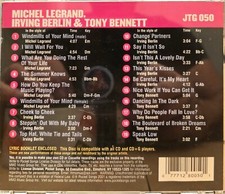 050 MICHAEL LEGRAND IRVING BERLIN TTG  POCKET SONGS KARAOKE CDG  LOT MI
