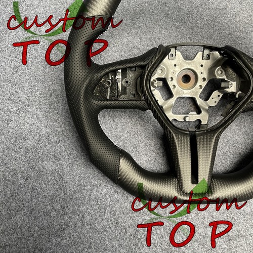 real Carbon Fiber Steering Wheel Fit For Infiniti Q60 Q50 QX50 QX55 2016-2024 - Picture 3 of 7
