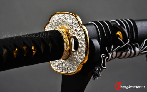 40"" Azul 1095 Acero Japonés Samurai Katana Full Tang Afilado Espada Funcional Bohi - Imagen 7 de 13