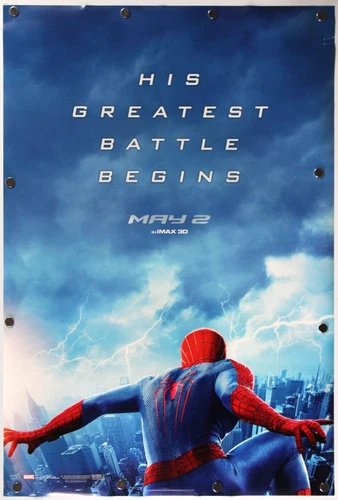 The Amazing Spider-Man 2 2014 Double Sided Original Movie Poster 27"x40"