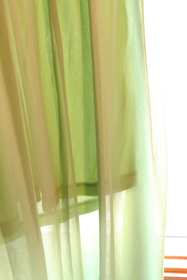 Grace Karin Dress Women's Size XL Crochet/Satin Green-Yellow NWOT/Never Worn - Image 4 of 4