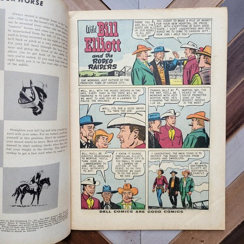 Wild Bill Elliott #15 (Dell Comics 1954) Golden Age Western 10 Cent Foto Cover - Bild 4 von 6