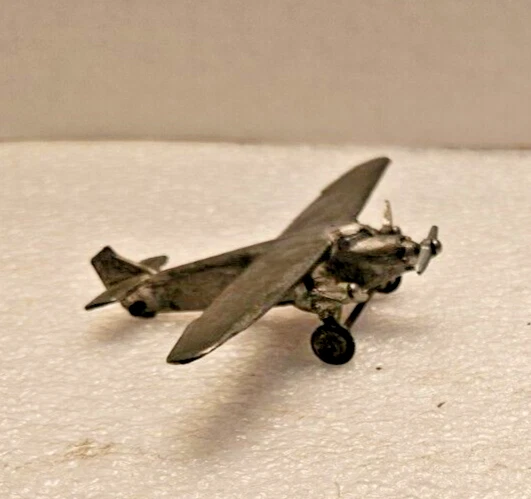 C.A.W. CA7 Ford Tri-Motor Slush Metal Toy Airplane - Image 2 of 4