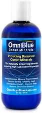 Ocean Minerals Liquid Magnesium (420Mg) & 70+ Trace Minerals | Natural Remineral