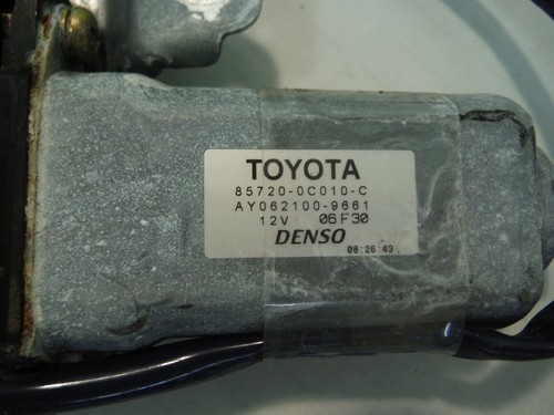 2000 TOYOTA TUNDRA SR5 ACCESS CAB 4X4 DRIVER FRONT WINDOW REGULATOR MOTOR OEM - Picture 3 of 8