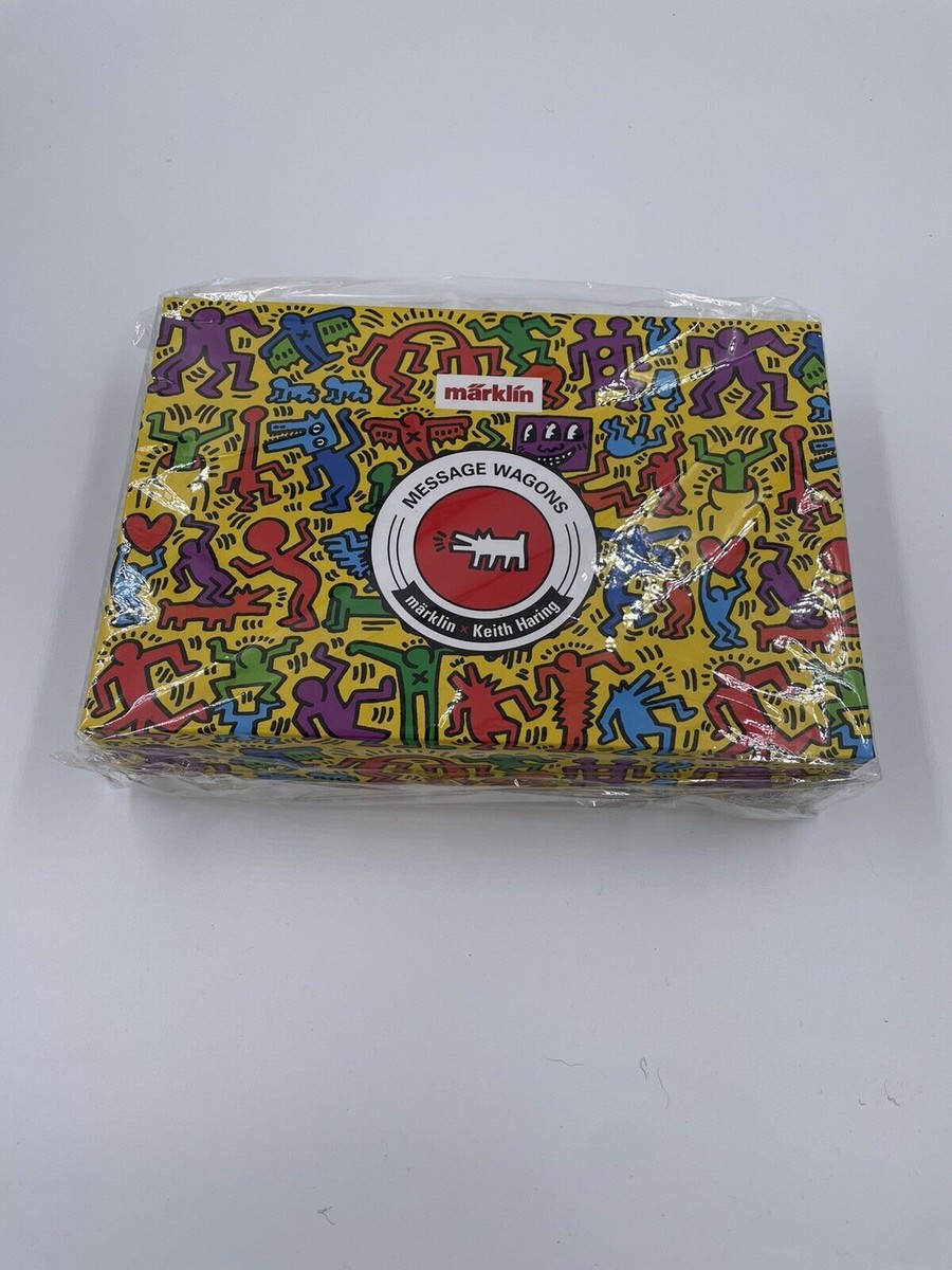 Marklin H0 48083 Message Wagon - Keith Haring 2 - Art is for