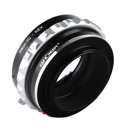 K&F Concept adapter for Nikon G mount lens to Sony E mount NEX a5000 A7II A7R - Picture 5 of 9