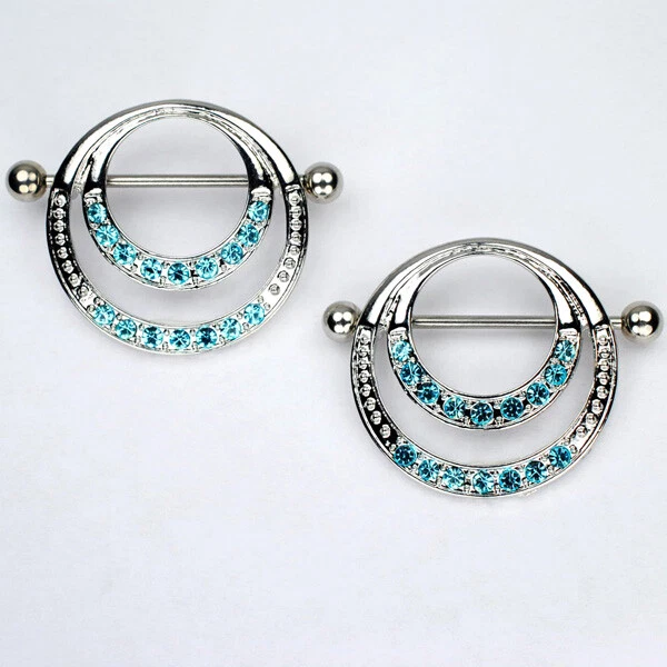 Hoop store nipple jewelry