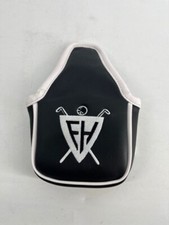 Sunfish Golf Putter Headcover FH Shield Golf Logo Black Mallet Magnetic 176