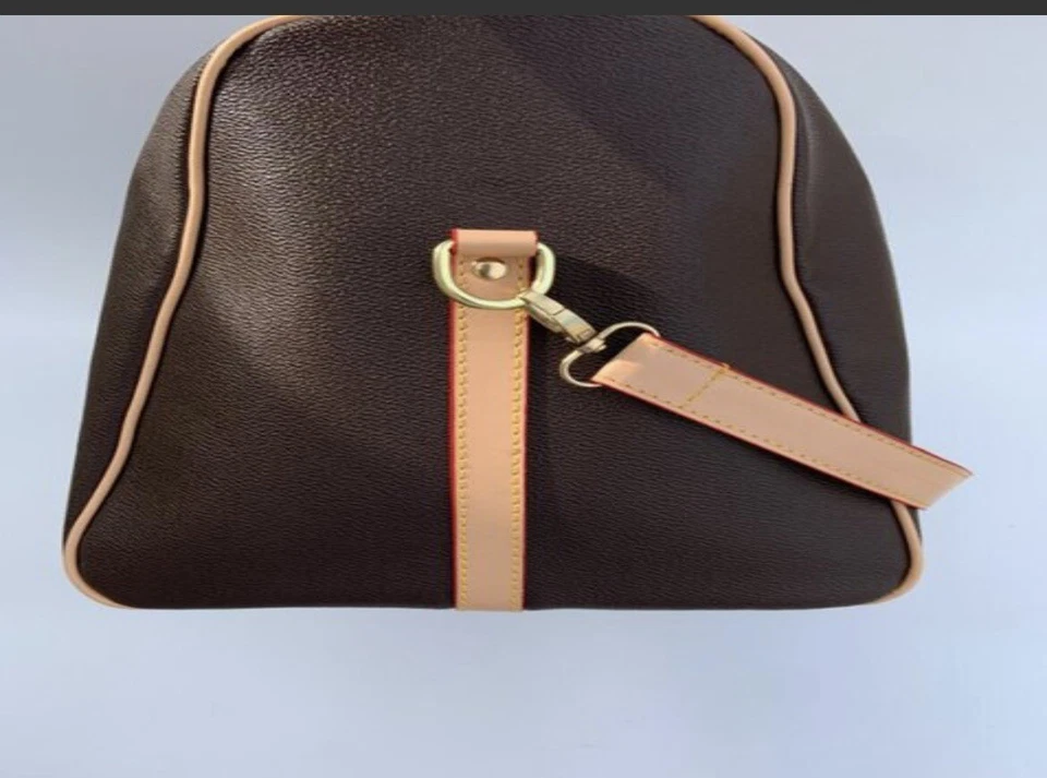 Bolsa de equipaje marrón talla grande Foto 2 de 3